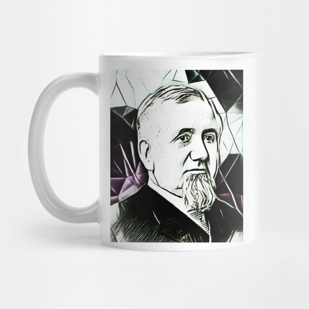 George Pullman Black and White Portrait | George Pullman Artwork 3 by JustLit